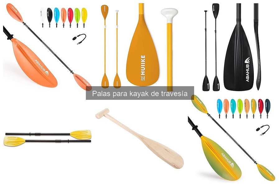Errores comunes al elegir una pala para kayak de travesía