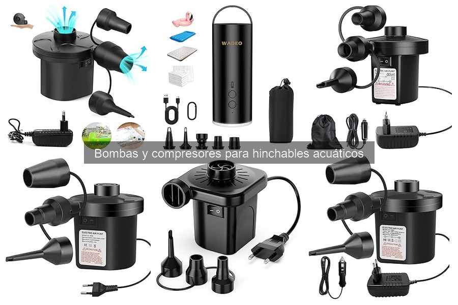 Errores comunes al usar compresores de aire en hinchables