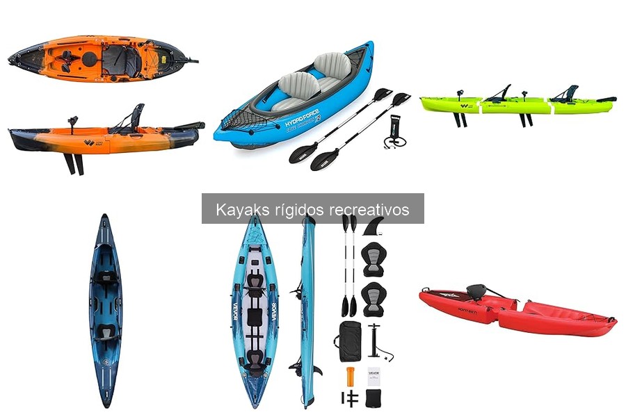 Errores comunes al usar kayaks rígidos recreativos
