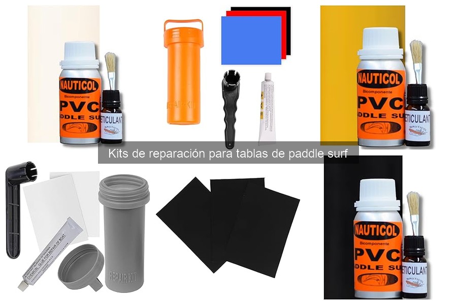 Errores comunes al usar kits de reparación paddle surf