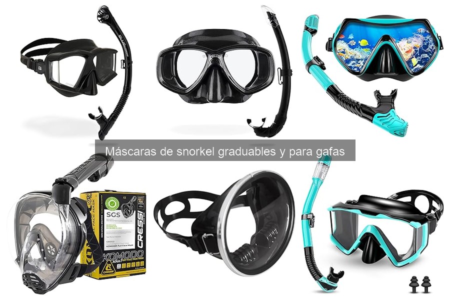 Errores comunes al usar máscaras de snorkel graduables