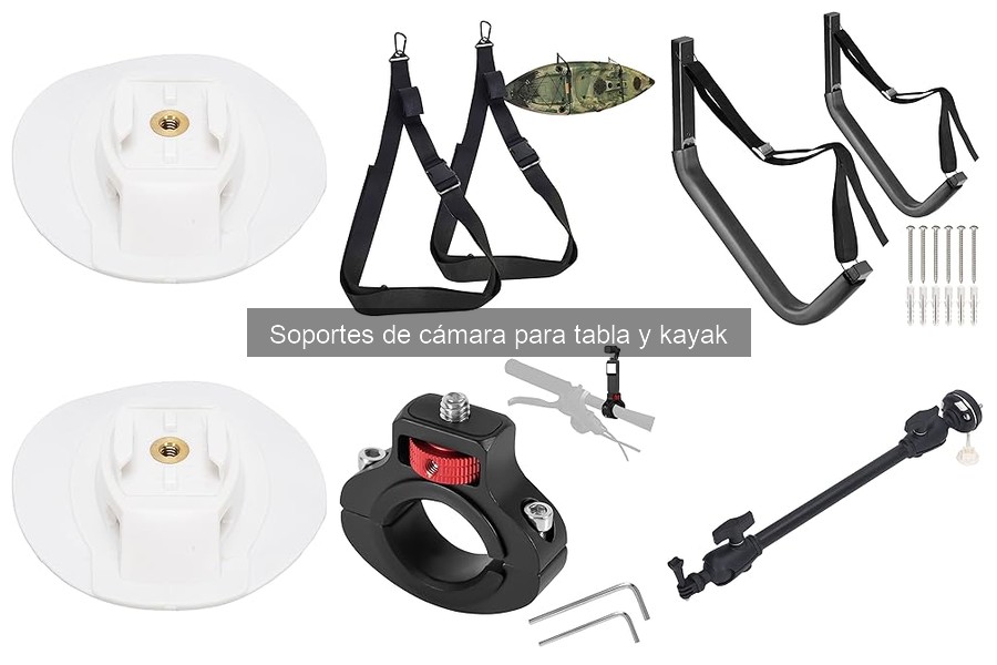 Errores comunes al usar soportes de cámara en tablas y kayaks