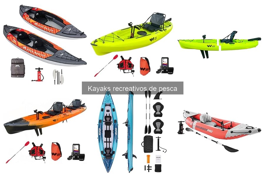 Errores comunes al usar un kayak recreativo de pesca