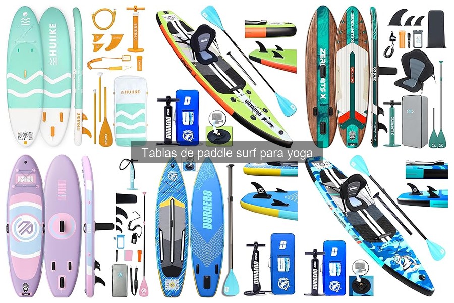 Errores comunes con tablas de paddle surf para yoga