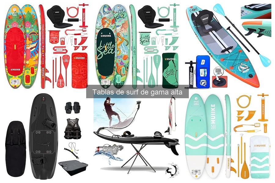 Errores comunes con tablas de surf de gama alta