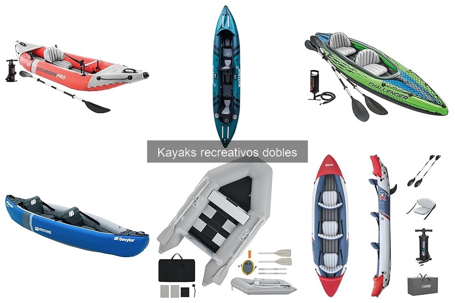 Errores comunes en kayaks recreativos dobles y cómo evitarlos