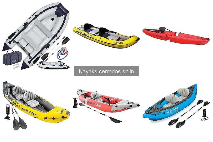 Errores comunes en kayaks sit in y cómo solucionarlos
