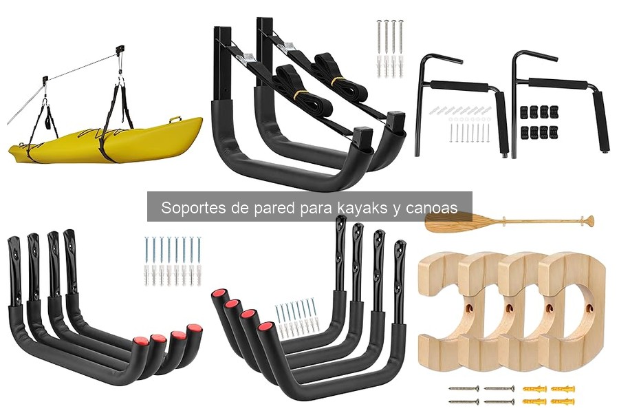 Errores comunes en soportes de pared para kayaks