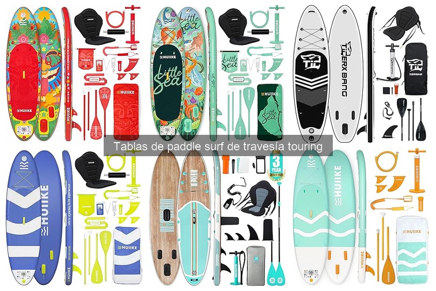 Errores comunes en tablas de paddle surf de travesía touring