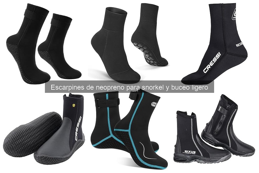 Escarpines de neopreno: ¿Dónde comprarlos al mejor precio?