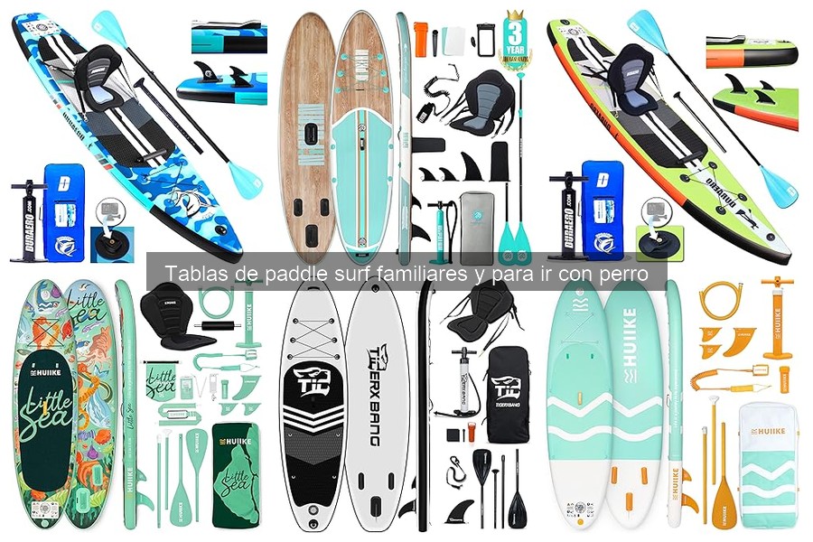 Esenciales accesorios para paddle surf familiar: guía 2023