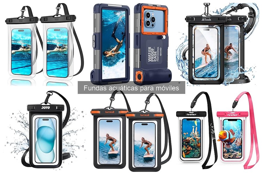 Fundas acuáticas para móviles: ¿merecen la pena?