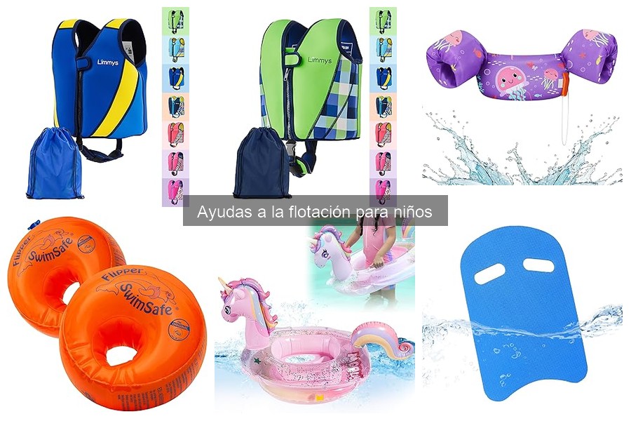 Guía de compra de ayudas a la flotación para niños
