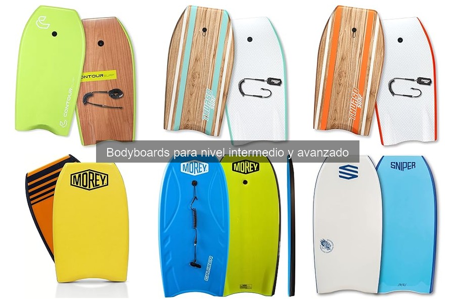 Guía de compra de bodyboards intermedios y avanzados