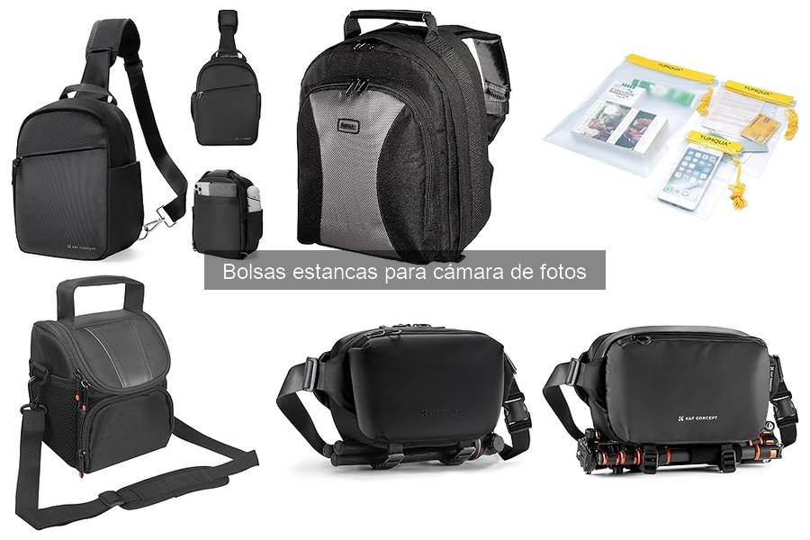 Guía de compra de bolsas estancas para cámaras de fotos