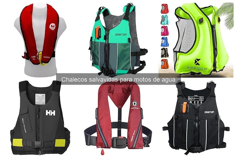 Guía de compra de chalecos salvavidas para motos de agua
