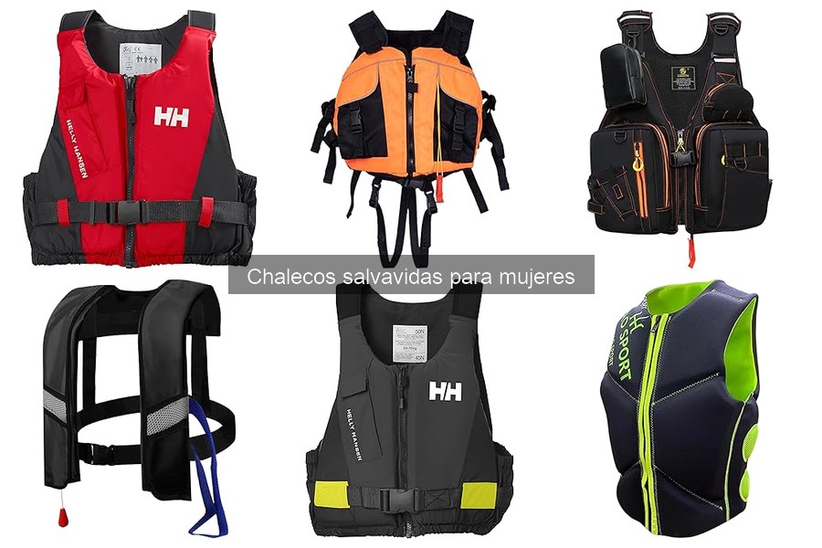 Guía de compra de chalecos salvavidas para mujeres
