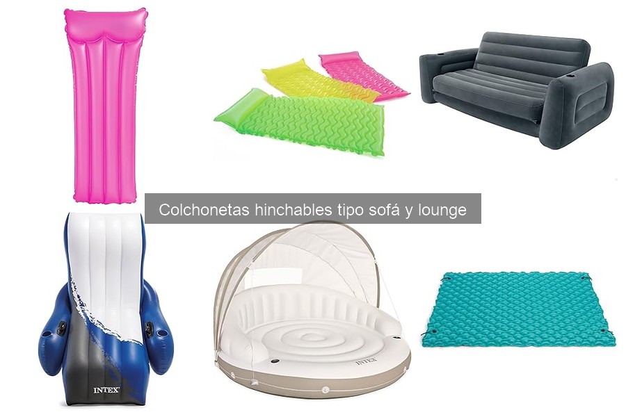Guía de compra de colchonetas hinchables tipo sofá