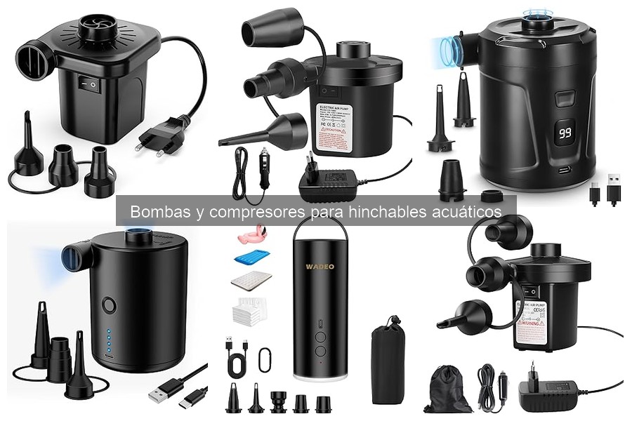 Guía de compra de compresores para hinchables acuáticos