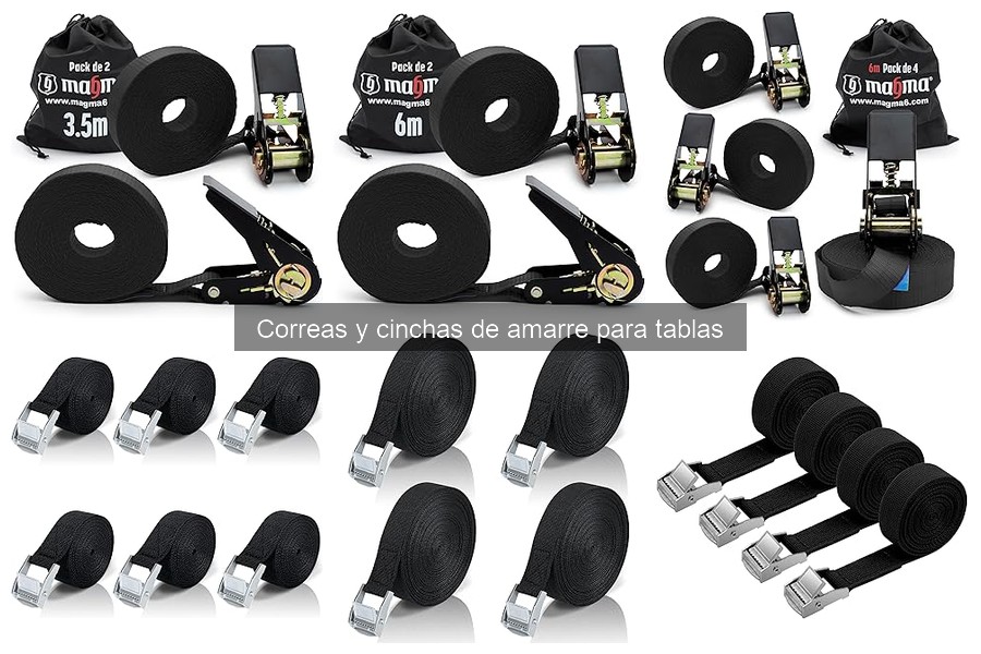 Guía de compra de correas de amarre para paddle surf