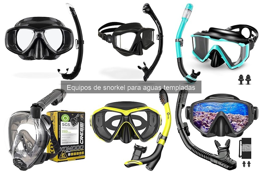 Guía de compra de equipos de snorkel para principiantes