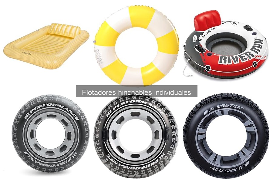 Guía de compra de flotadores hinchables individuales