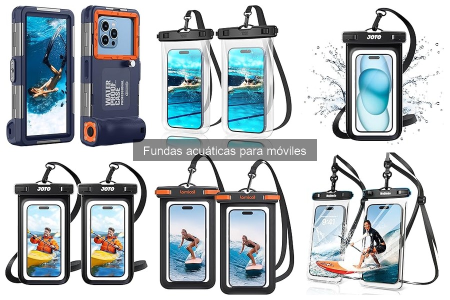 Guía de compra de fundas acuáticas para móviles