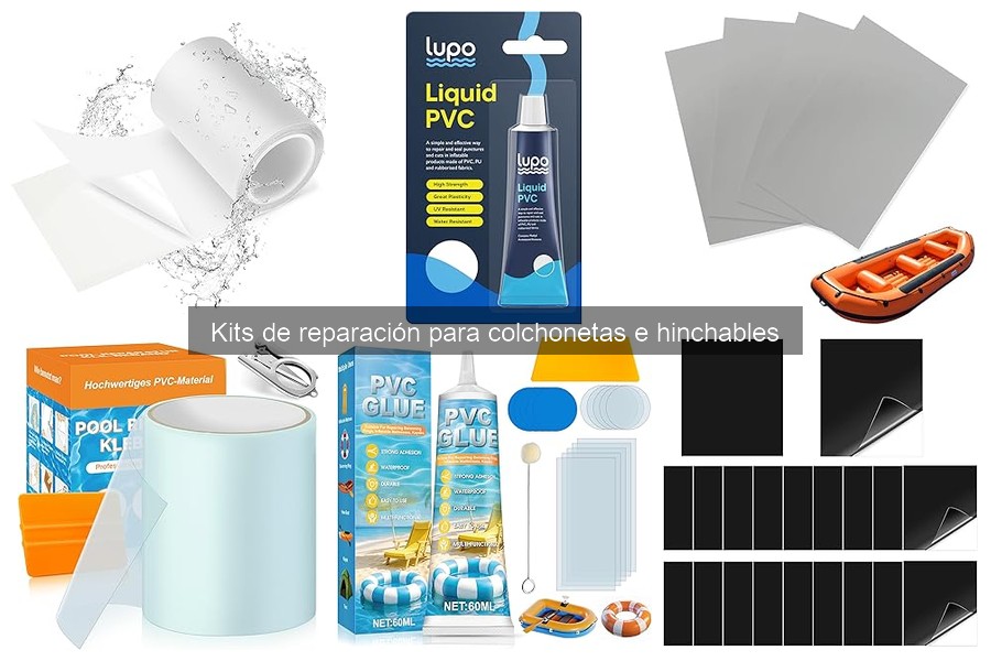 Guía de compra de kits de reparación para colchonetas e hinchables
