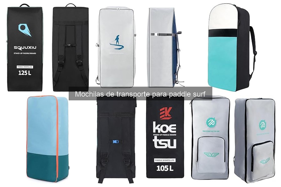 Guía de compra de mochilas de transporte para paddle surf