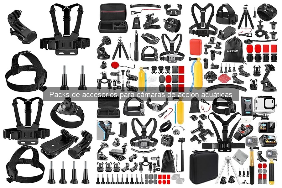 Guía de compra de packs de accesorios para cámaras de acción