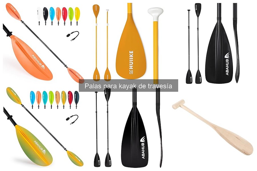 Guía de compra de palas para kayak de travesía