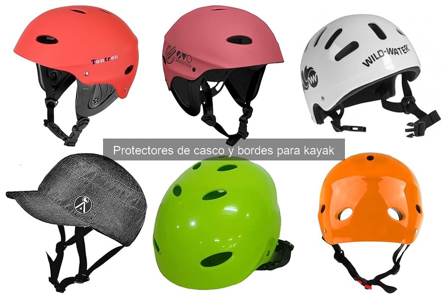 Guía de compra de protectores de casco para kayak