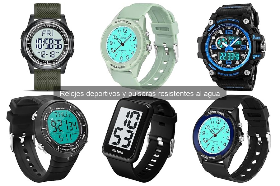 Guía de compra de pulseras deportivas resistentes al agua