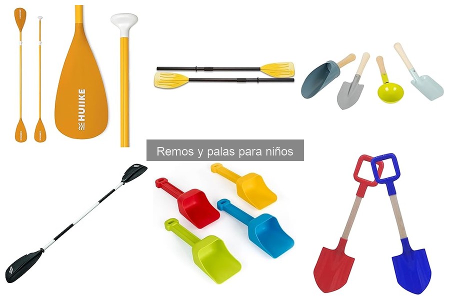 Guía de compra de remos y palas para niños