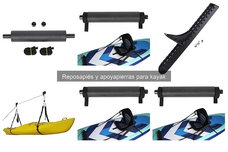 Guía de compra de reposapiés para kayak: consejos y tips