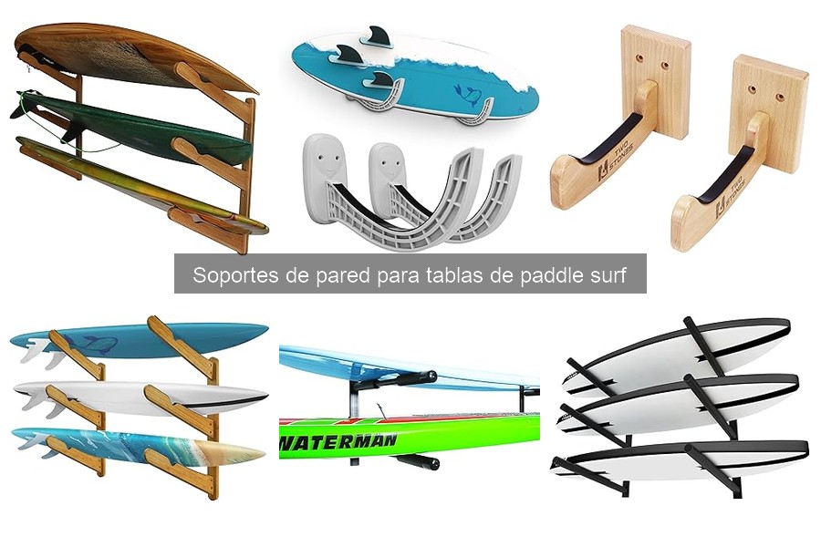 Guía de compra de soportes de pared para tablas de paddle surf