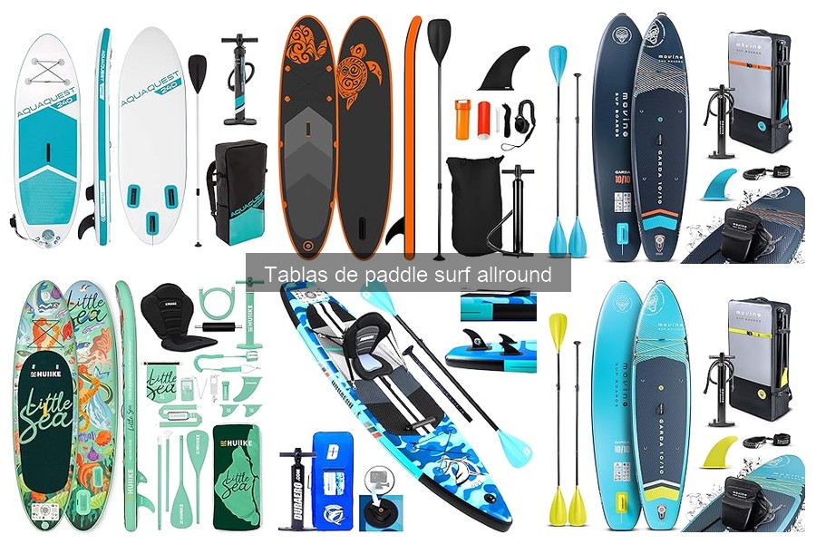 Guía de compra de tablas de paddle surf allround