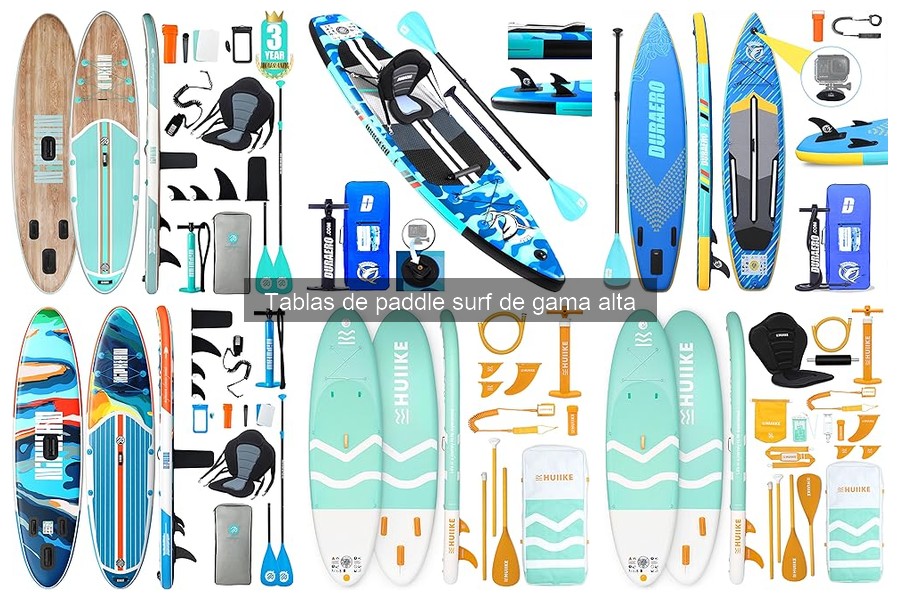 Guía de compra de tablas de paddle surf de gama alta