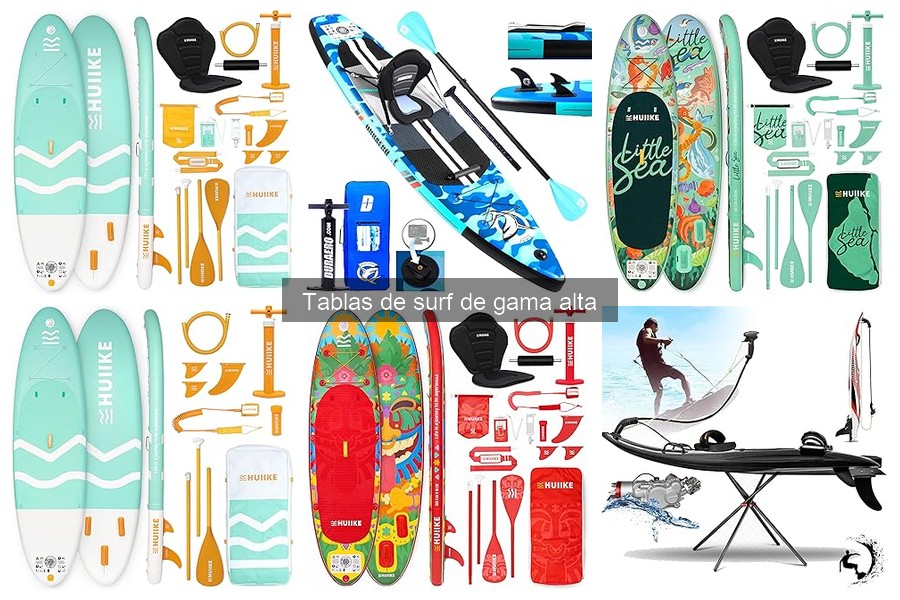 Guía de compra de tablas de surf de gama alta