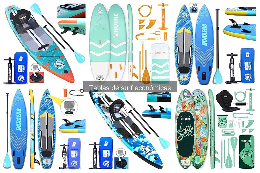 Guía de compra de tablas de surf económicas para principiantes
