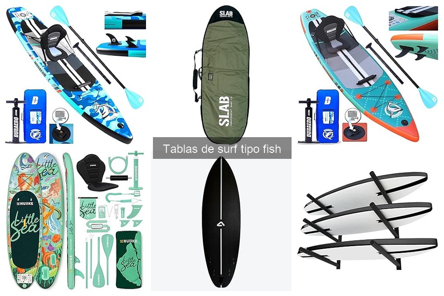 Guía de compra de tablas de surf tipo fish