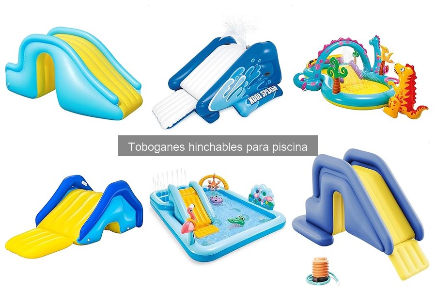 Guía de compra de toboganes hinchables para piscina