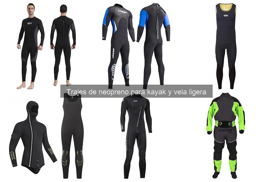 Guía de compra de trajes de neopreno para kayak