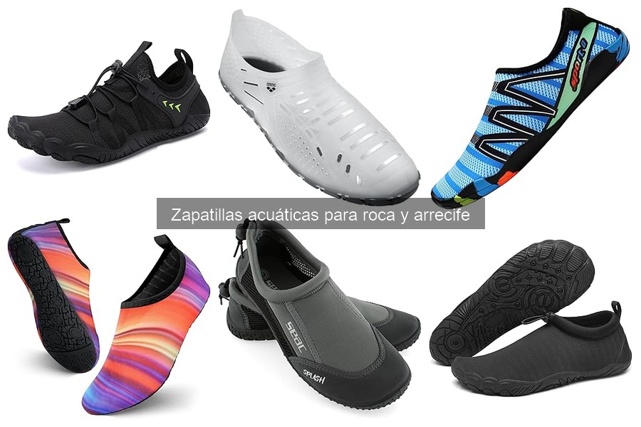Guía de compra de zapatillas acuáticas para arrecife