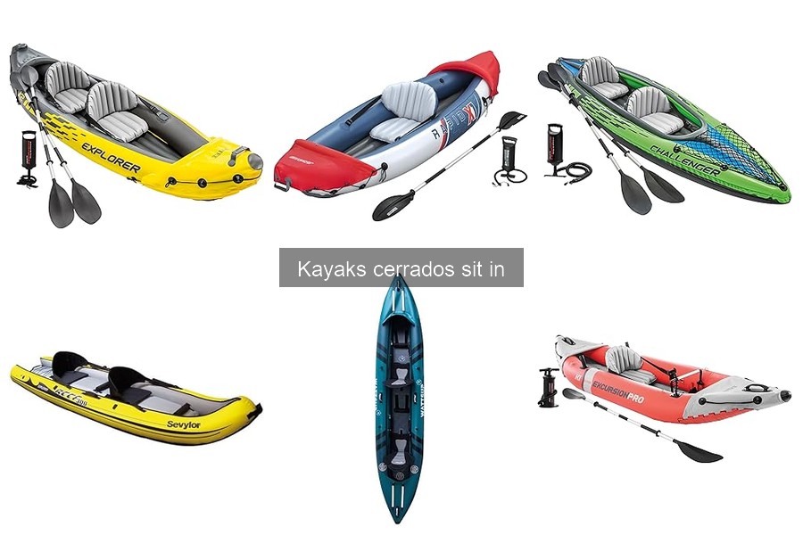 Guía de compra: kayaks cerrados sit in para disfrutar del agua