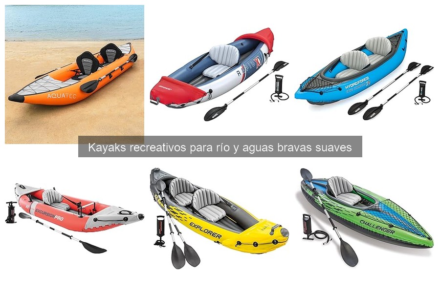 Guía de compra para elegir tu kayak recreativo ideal