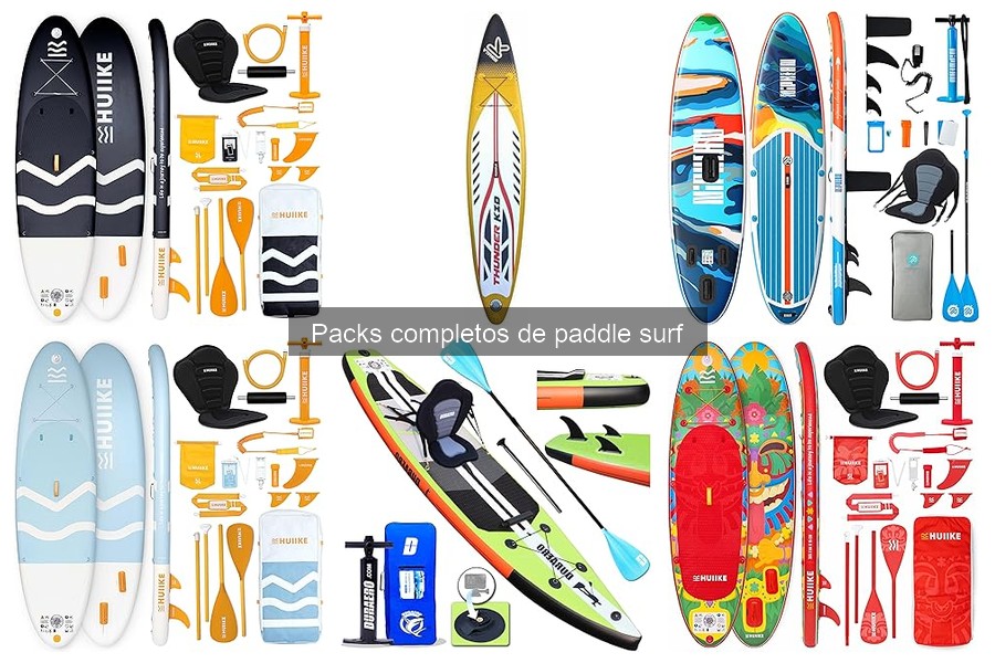 Guía de compra para packs completos de paddle surf
