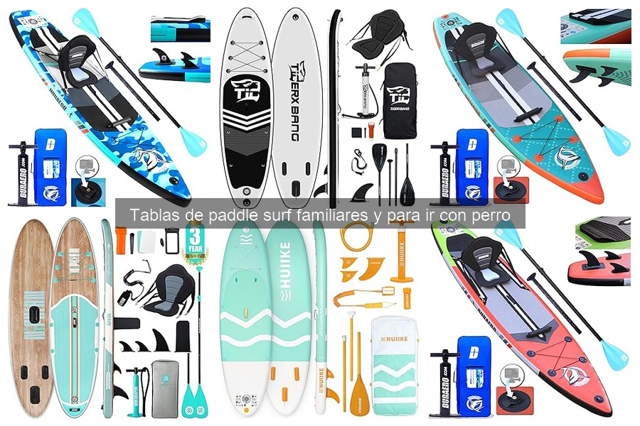 Guía de compra: Tablas de paddle surf familiares