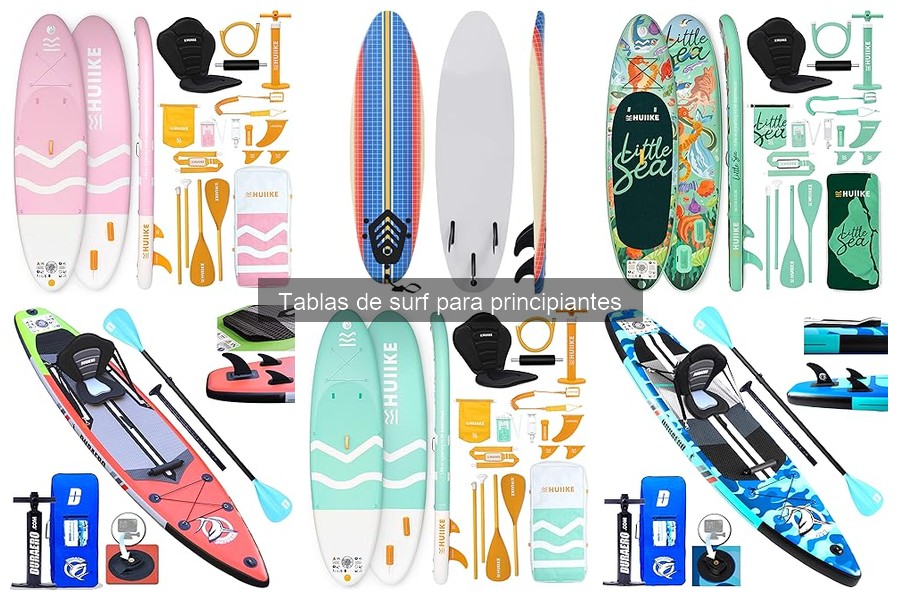 Guía de compra: Tablas de surf para principiantes