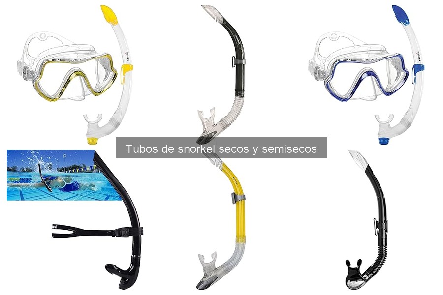 Guía de compra: Tubos de snorkel secos y semisecos